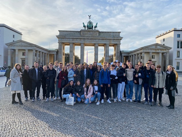 Am Brandenburger Tor. Foto: Glöckner